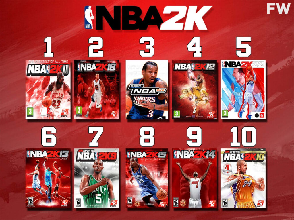 Ranking the best and worst NBA 2K games of all time